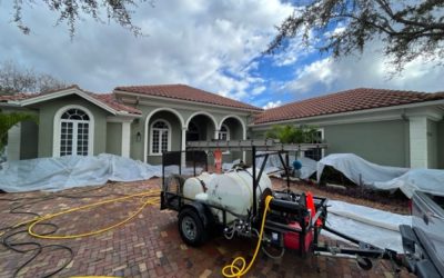 ROOF WASHING, GUTTER CLEANING & DRIVEWAY SURFACE CLEANING IN PALM CITY, FL