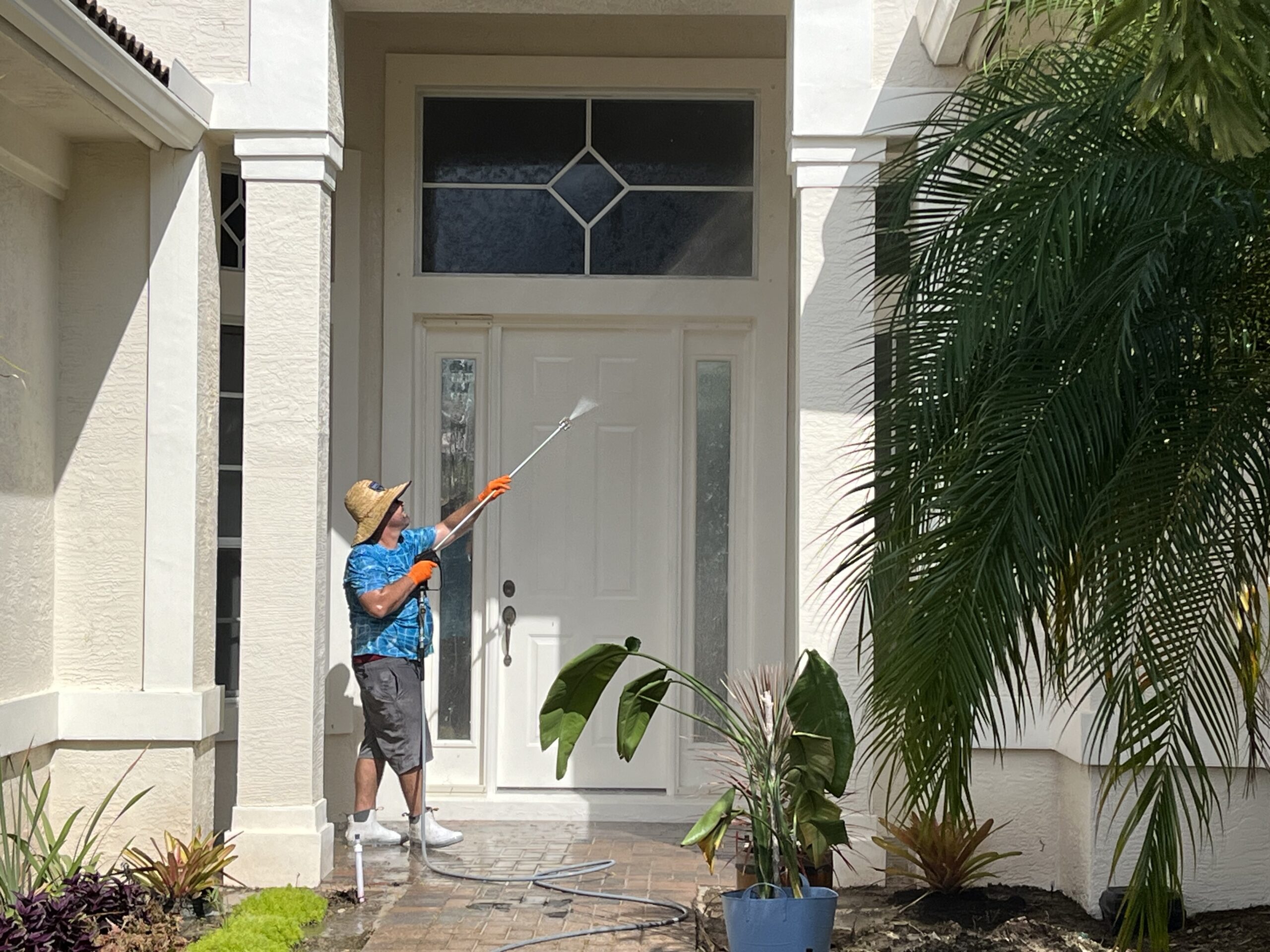 Exterior House Washing and Pressure Cleaning in Port St Lucie, FL